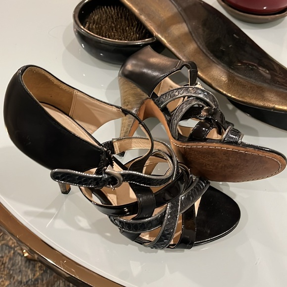 Coach Evie strappy leather pumps sz 7 - Picture 6 of 6